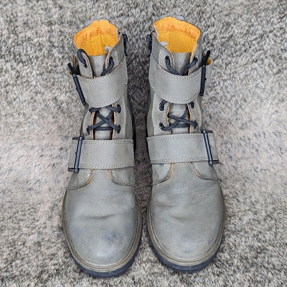 Timberland Kori Park Moto Boot Green Women's 6.5 - Picture 2 of 9